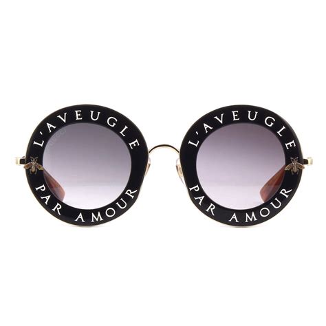 L'Aveugle Par Amour Round Sunglasses 